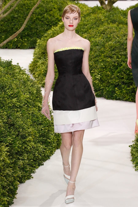 Gwen Loos for Couture shows Spring 2013 Dior